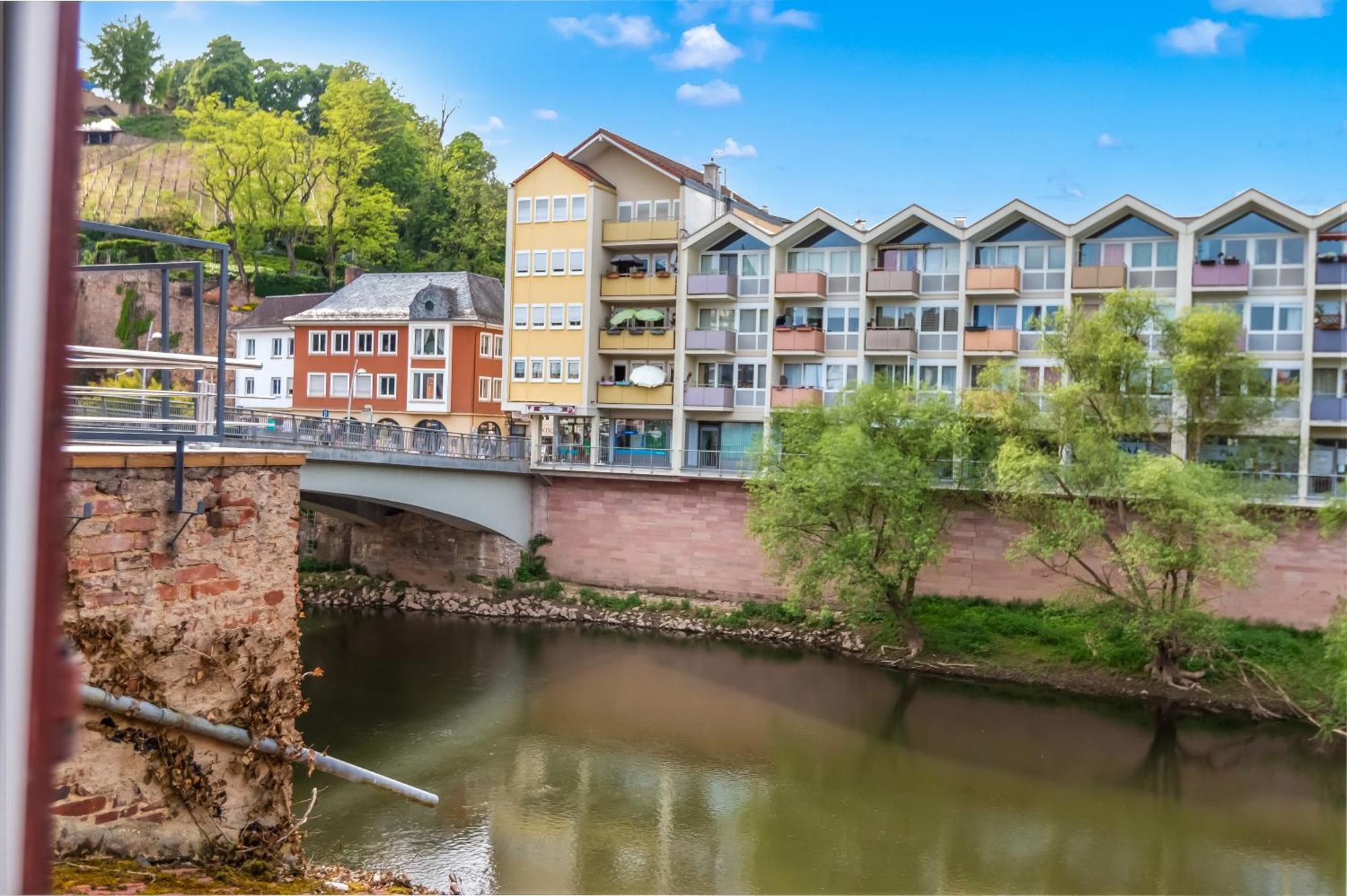 Altstadt Apartment Am Wasser Mit Parkplatz Und Grossem Garten Bad Kreuznach Eksteriør billede